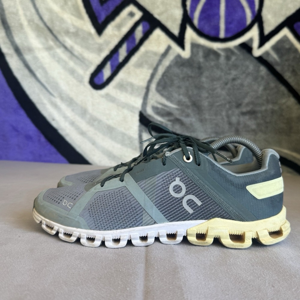 Size 9 - On Running Cloud Women's Gray Athletic Shoes Swiss Engineering 25.99586